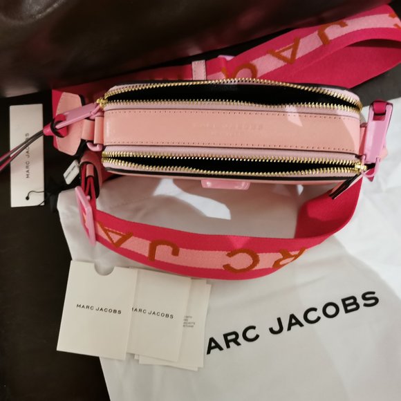Marc Jacobs the SNAPSHOT Crossbody Pink Bag Rose - Picture 9 of 11